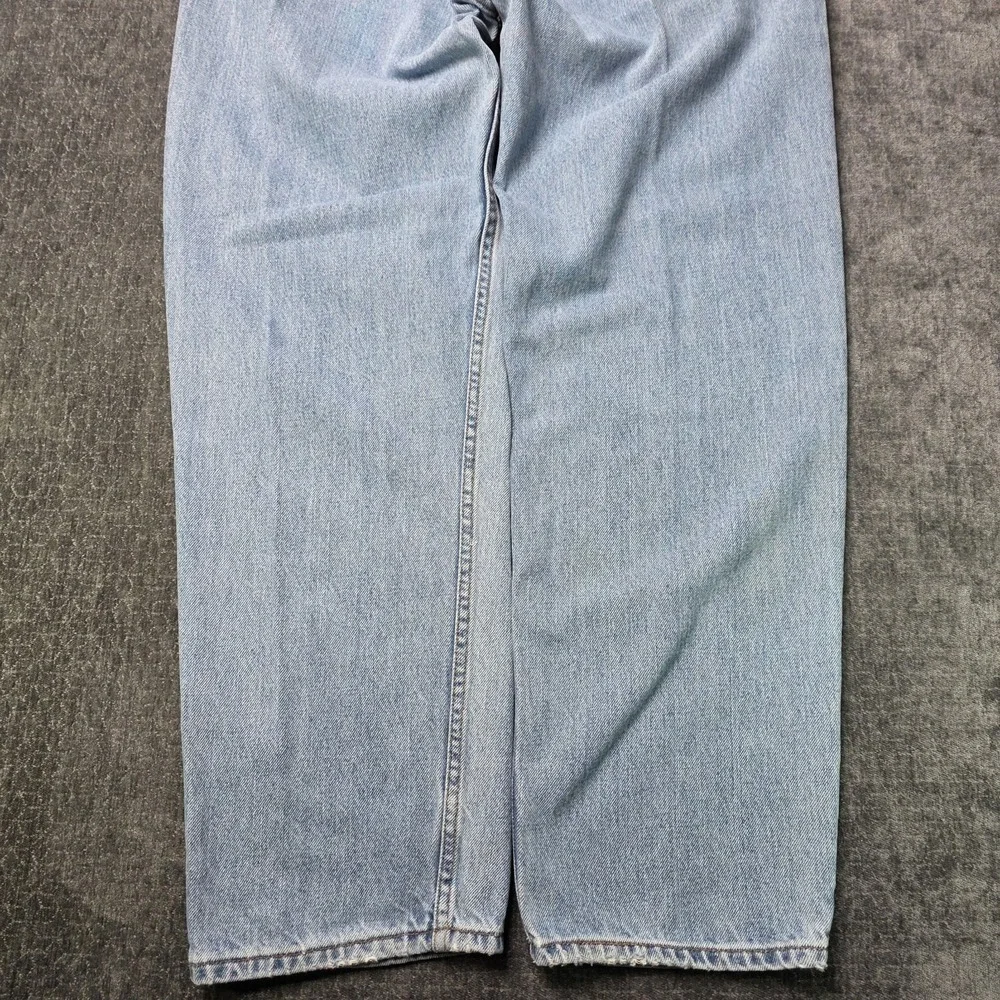 Vtg Y2K Levis 550 Jeans Mens 36x32 Fit 33x31 Relaxed Light Wash Skater Hip Hop